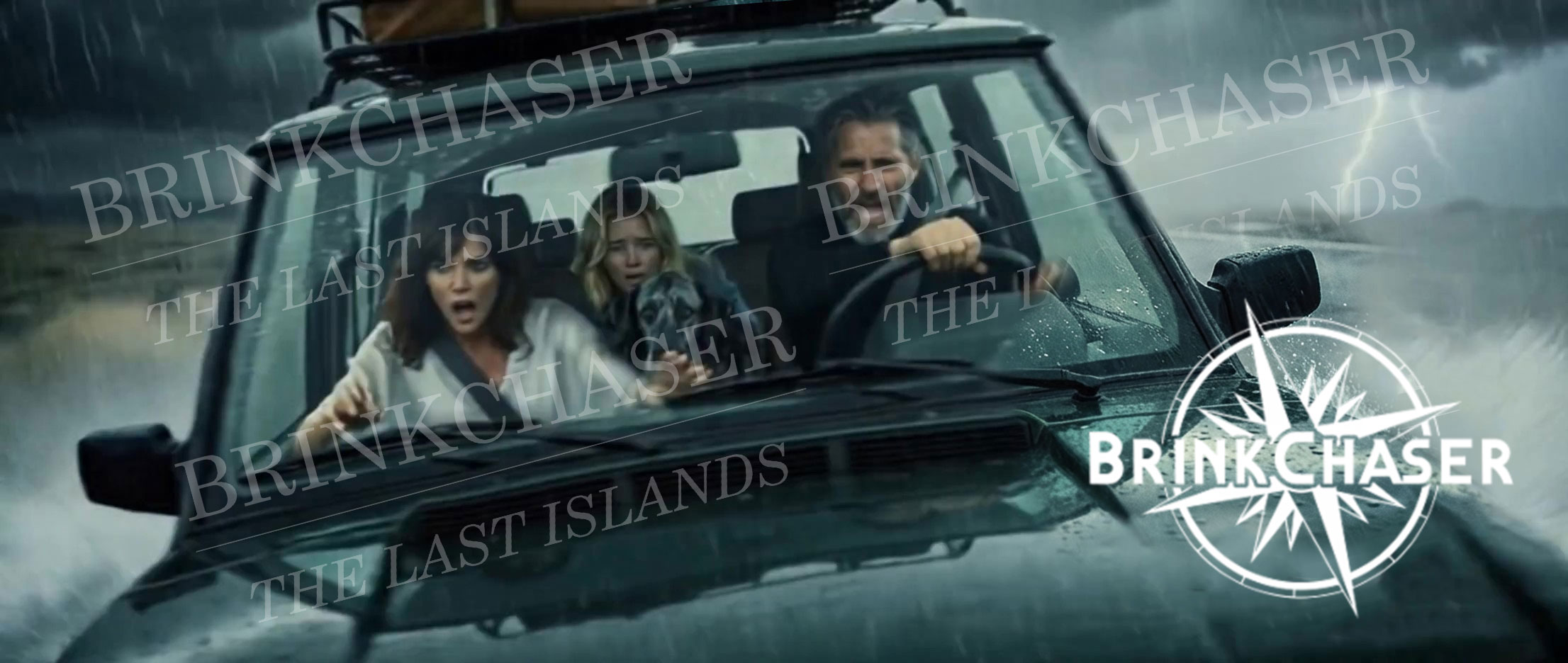 Key art from Brinkchaser, a retro-futuristic psychological sci-fi film